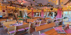 Schnitzelhütte Elhofen Innenraum