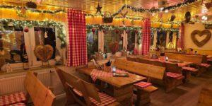 Schnitzelhütte Ellhofen Restaurant Weihnachten