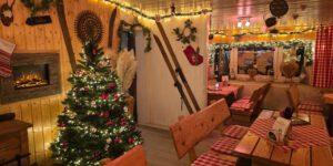 Schnitzelhütte Ellhofen Restaurant Weihnachten
