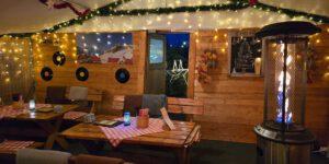 Schnitzelhütte Ellhofen Restaurant Weihnachten