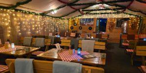 Schnitzelhütte Ellhofen Restaurant Weihnachten