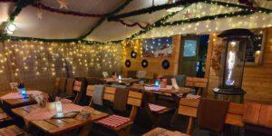 Schnitzelhütte Ellhofen Restaurant Weihnachten